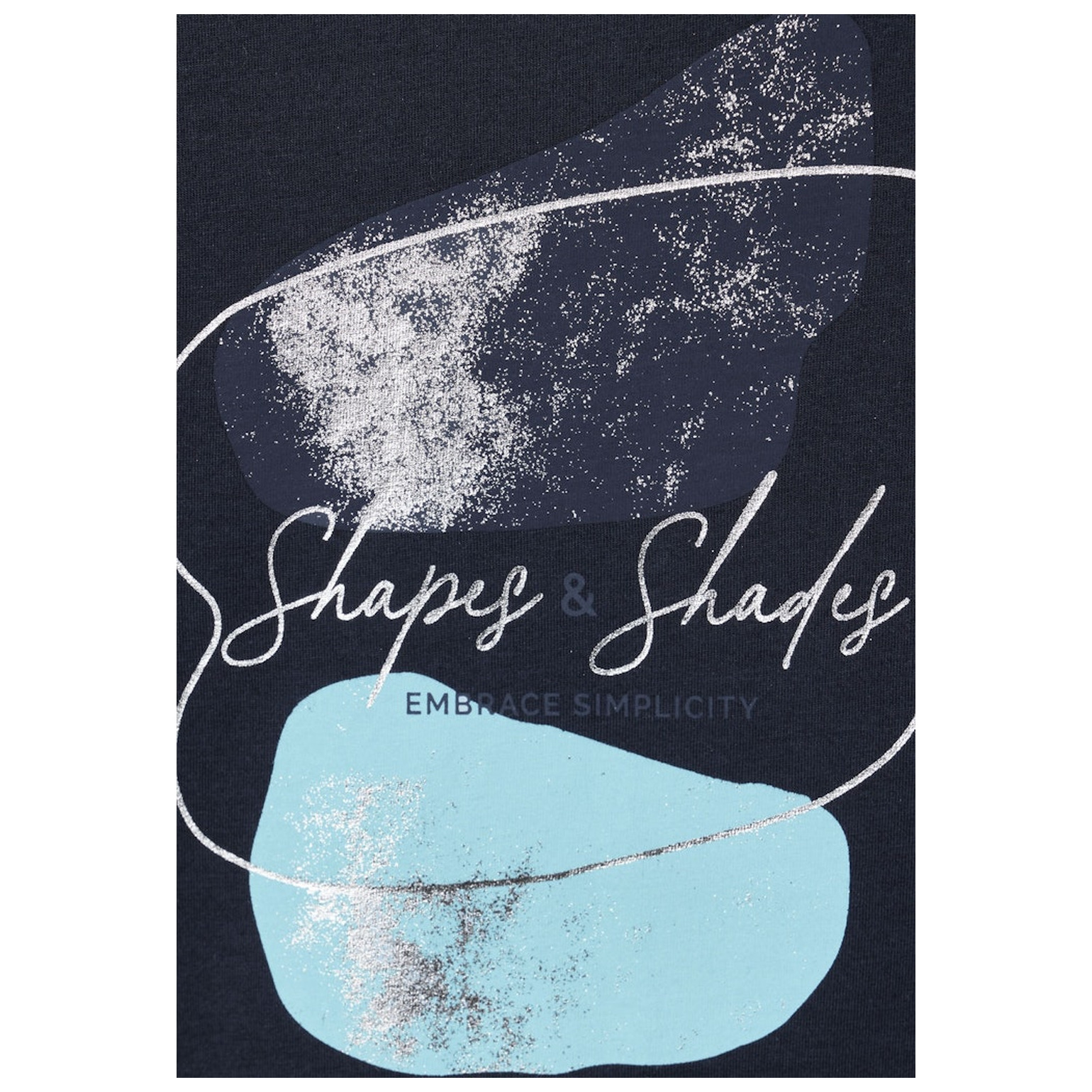 Street One Foil part print shirt