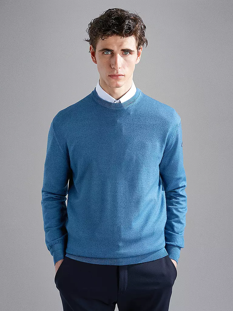 PAUL & SHARK Pullover blau