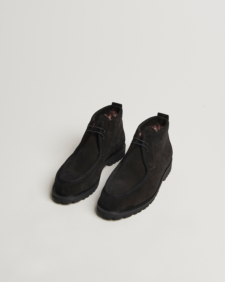 Ludwig Reiter Touring Chukka Boot Black Suede