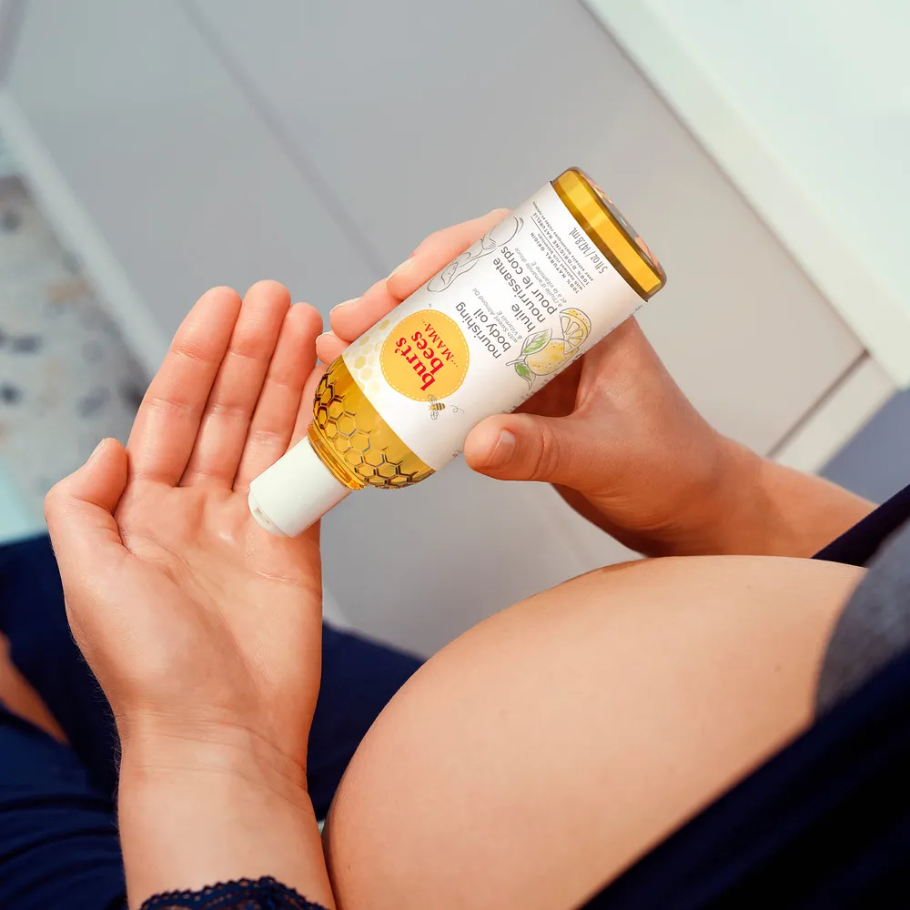 Burt's Bees Mama Bee Body Oil with Vitamin E - 148 ml.