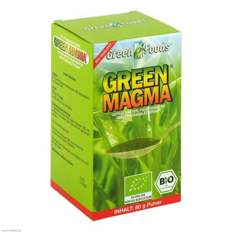 Green Magma Gerstengrasextra, 80 g