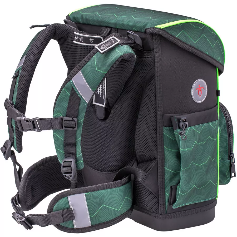 Belmil Schulranzen Premium Compact Plus Schulranzen Twist of Lime