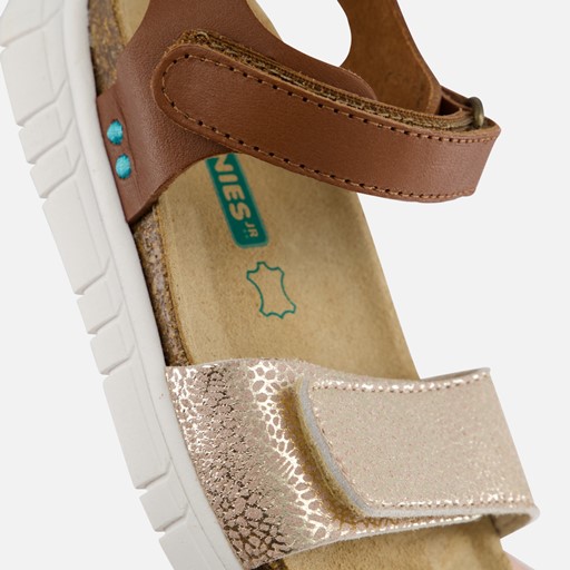 BunniesJR Bregje Beach Sandalen cognac