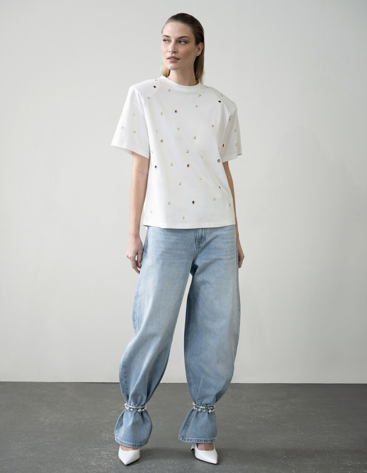 Baggy Fit Jeans Lichtblauw