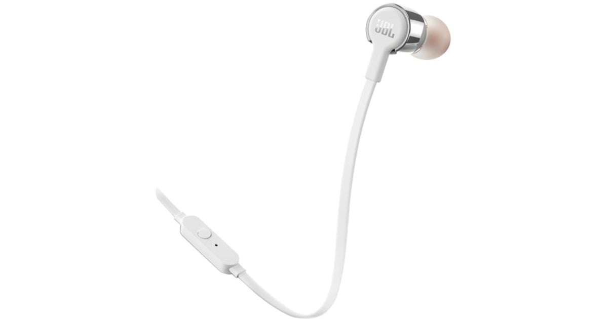 JBLTUNE 210 in-ear oortjes  (Grijs)