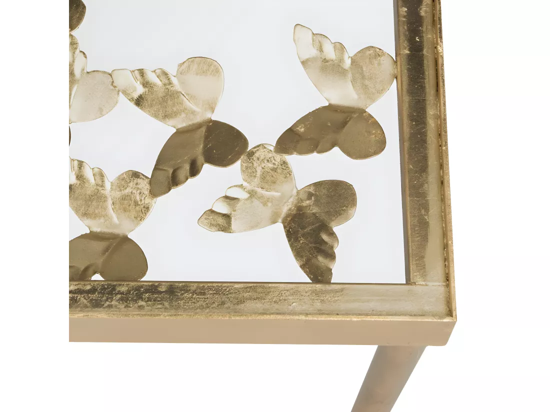 Table d'appoint Or & Clair 30 X 107 X 76.2 cm - Vassie
