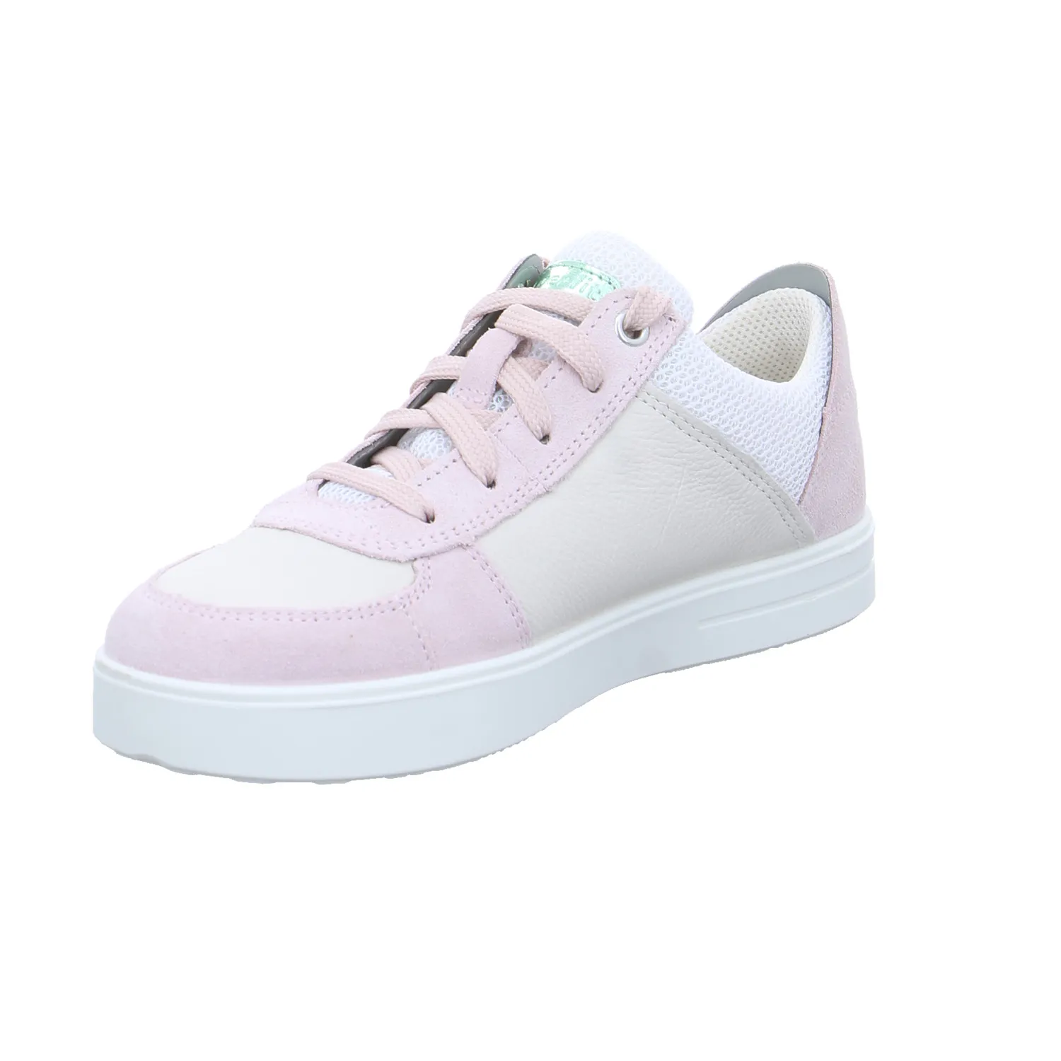 SUPERFIT Mädchen-Halbschuh Binder Rosa Leder  Sneaker