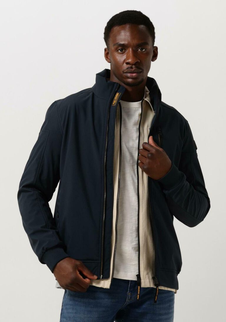 PME LEGEND blauwe pme legend jack bomber jacket skyglider softshell