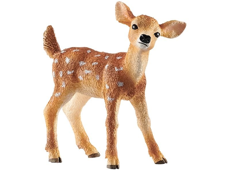 Schleich Spielzeugfigur Wild Life Weisswedelkalb Spielzeug-Tierfigur