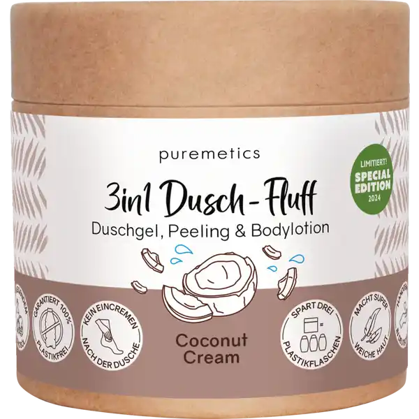 3in1 Dusch-Fluff Coconut-Cream