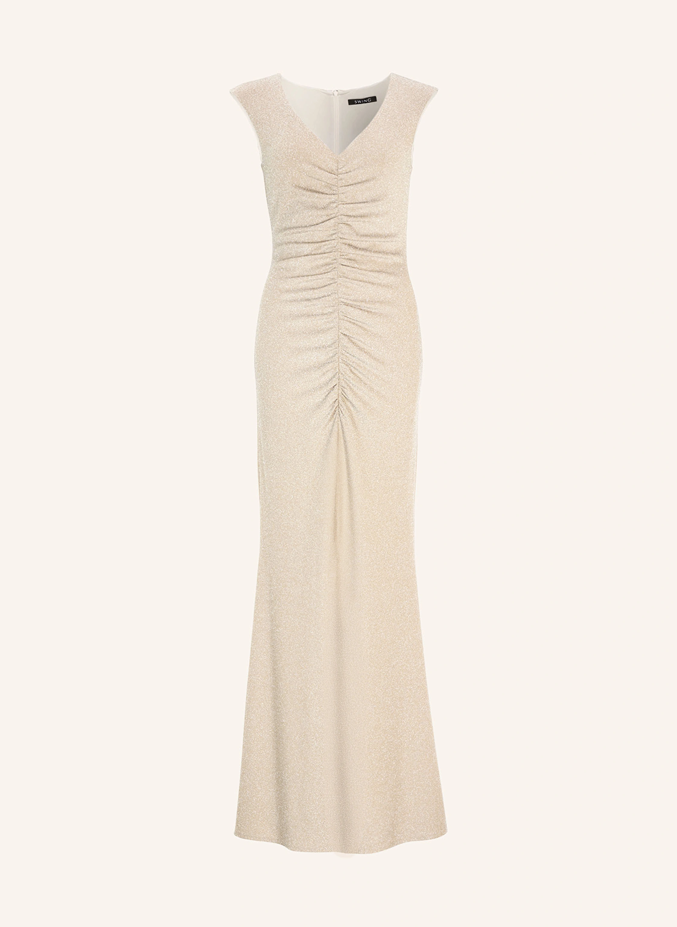 SWING Abendkleid mit Glitzergarn