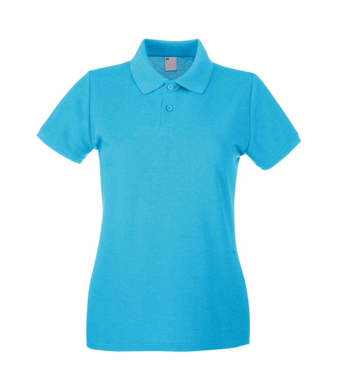Polo à manches courtes - Femme (Cyan) - UTBC3906