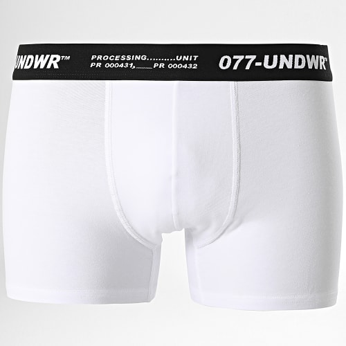 Lot De 5 Boxers 2442 Noir Gris Blanc