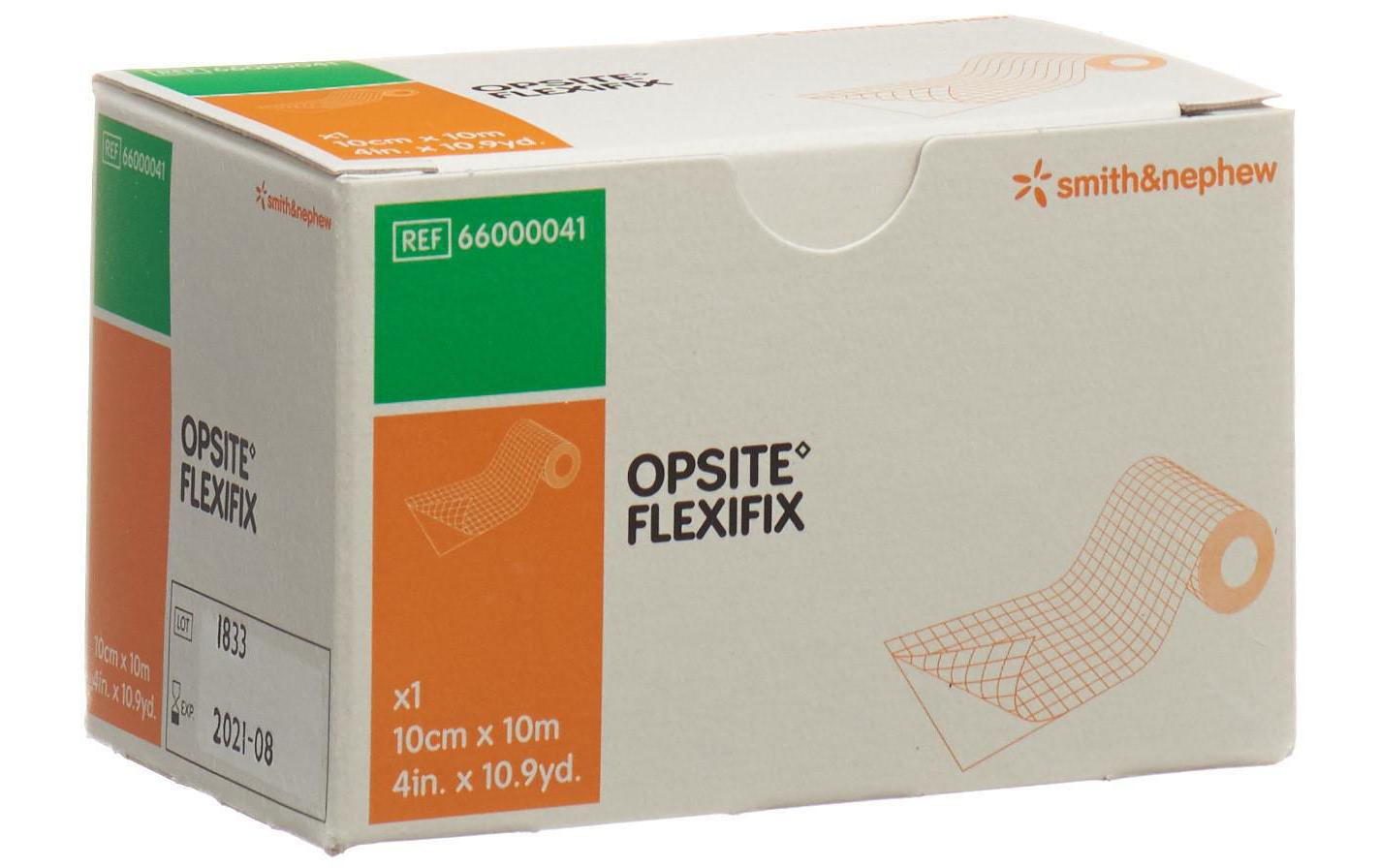Fixierfolie Opsite Flexifix 10 cm x 10 m 1 RolleWasserdichte Fixierfolie