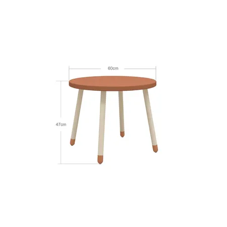 Flexa Kinder-Tisch aus Holz, rosa