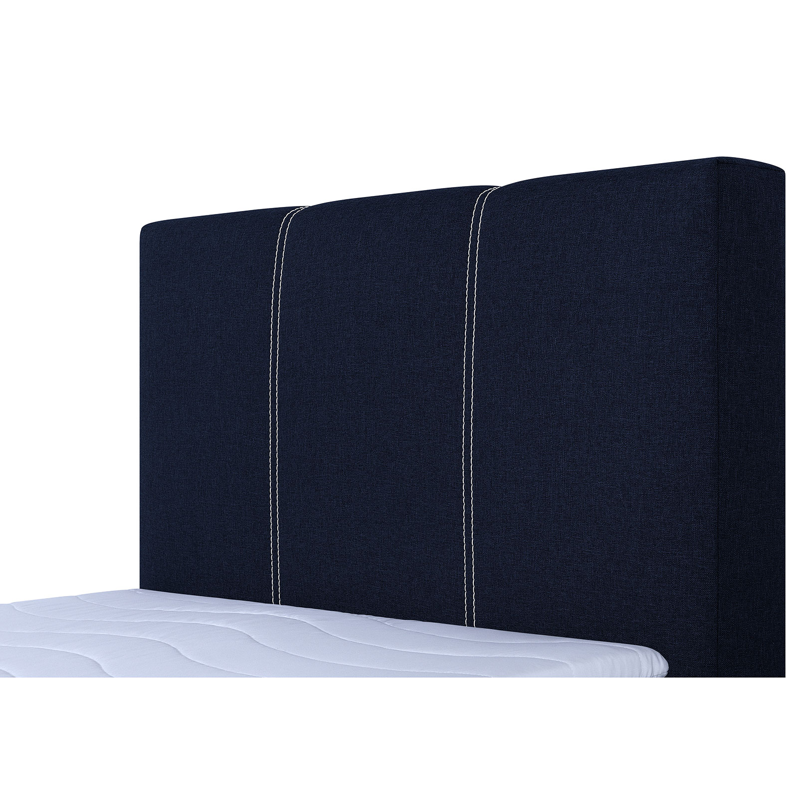 Boxspringbett - cobalt - H3 - Bonell-Federkern - 90x200 cm