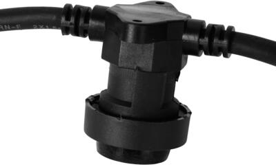 (10m) 10 LED's Party Deko Lichterkette Glühbirnen Outdoor Beleuchtung IP55 (230V) - Bunt