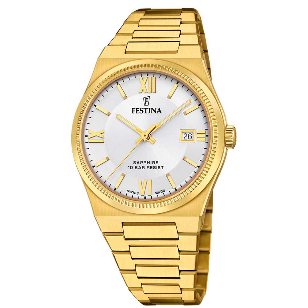 Festina Swiss Rivé Date 40mm