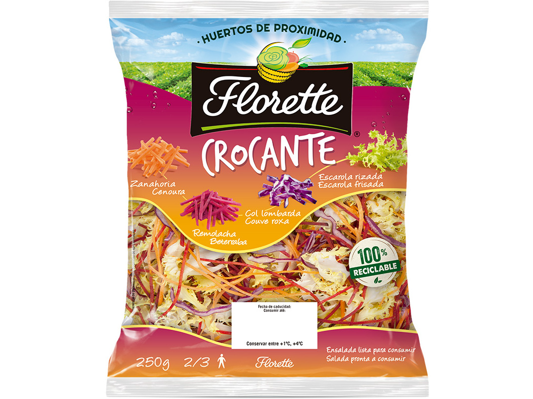 SALADA CROCANTE FLORETTE 250G