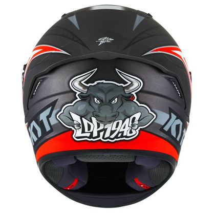 Casque KYT NF-R - MINDSET - Gris / Rouge