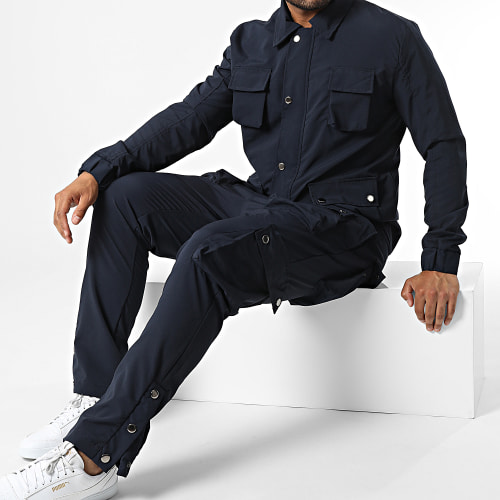 Ensemble Cargo LL640 Bleu Marine