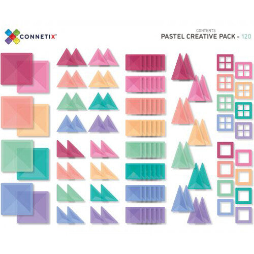 Connetix creative - pastel - 120st
