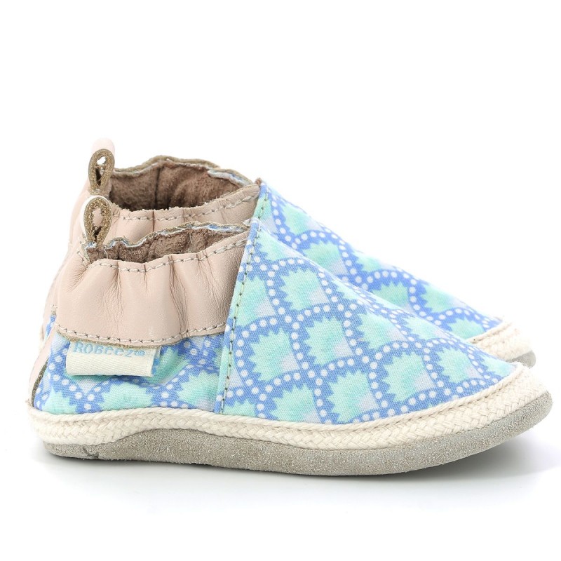 Robeez Robeez Sunny Camp Bleu Wasabi Washed x Petit Pan