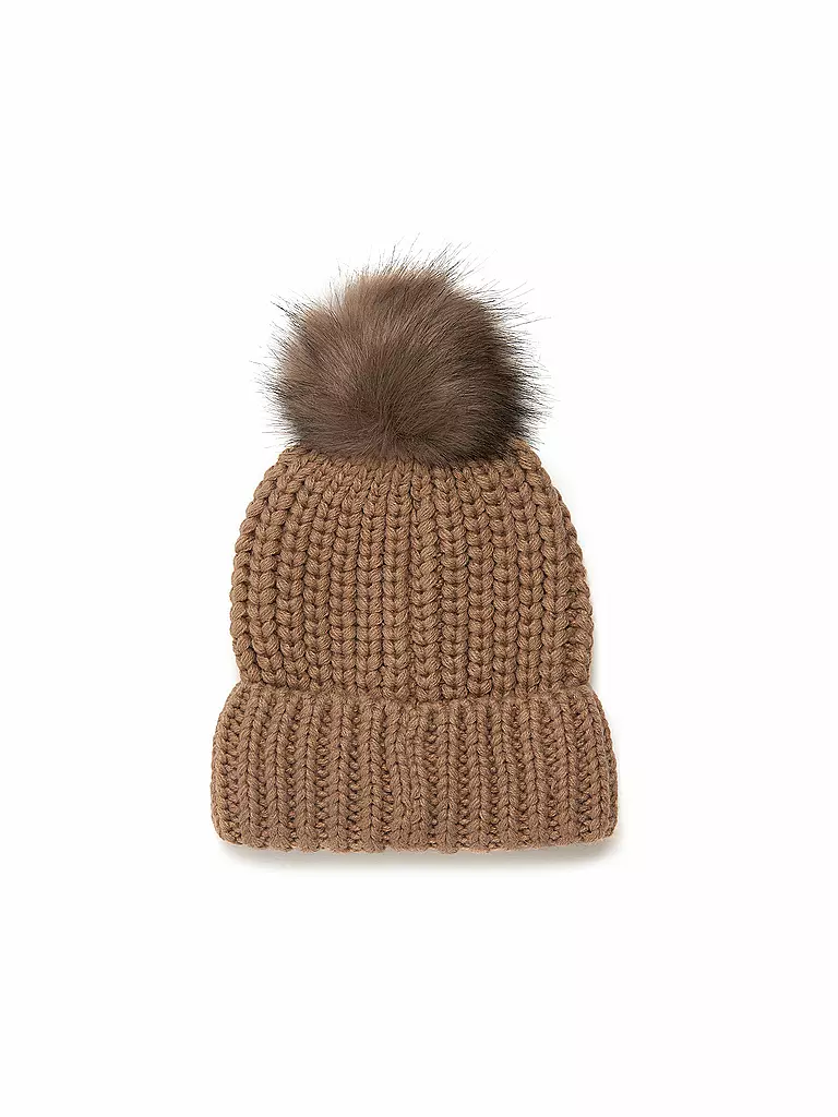 BARBOUR Mütze - Haube SALTBURN camel