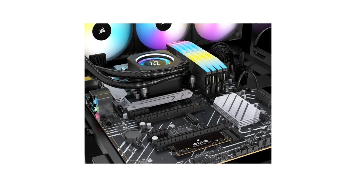 CorsairMP700 PRO 2 TB SSD  (PCIe Gen5 x4 NVMe 2.0, M.2 2280, 3D TLC NAND)