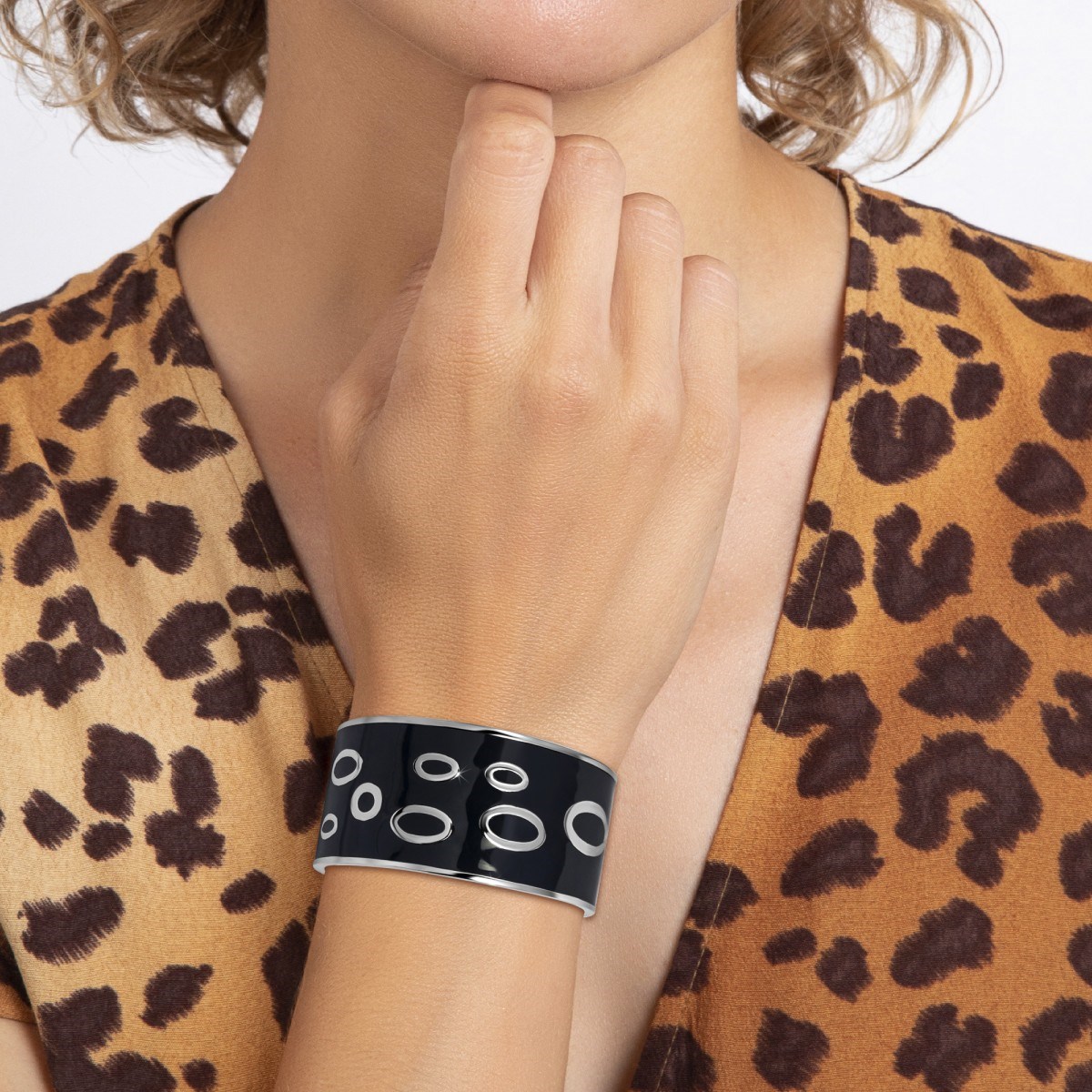 Bracelet manchette SC Crystal