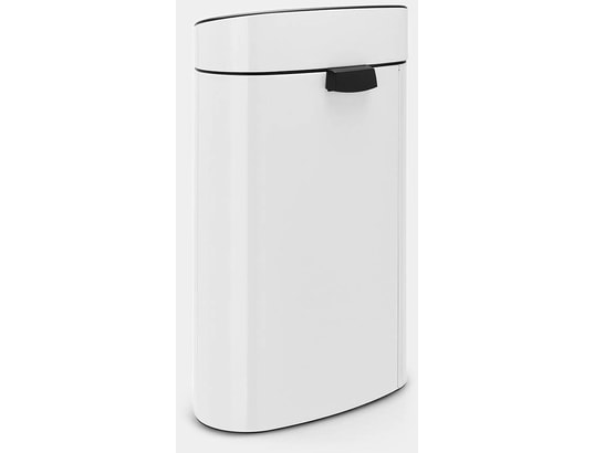 BRABANTIA - Poubelle Touch Touch Bin New, 40L - Blanche
