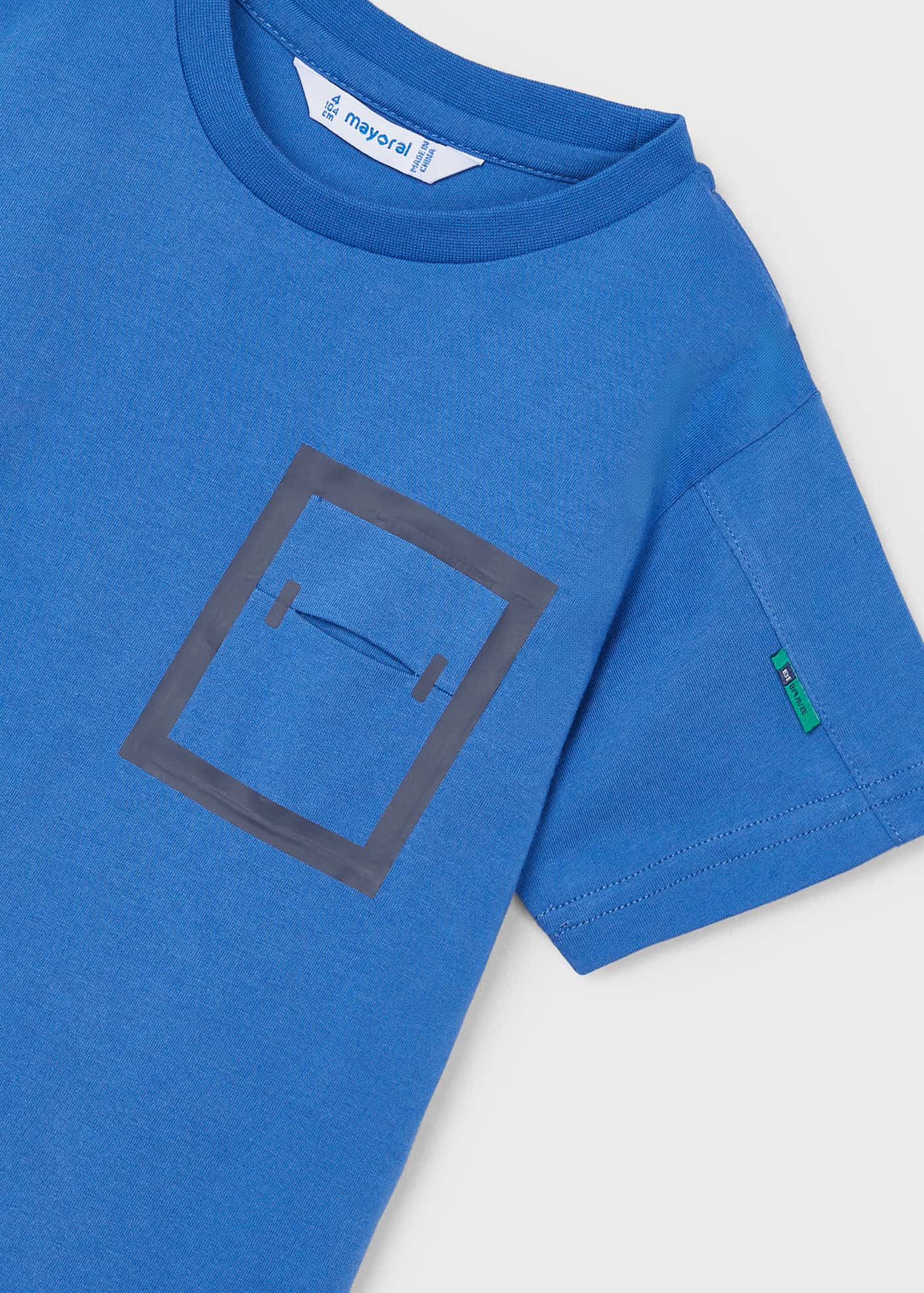Conjunto de 2 peças com mensagem para menino, branco