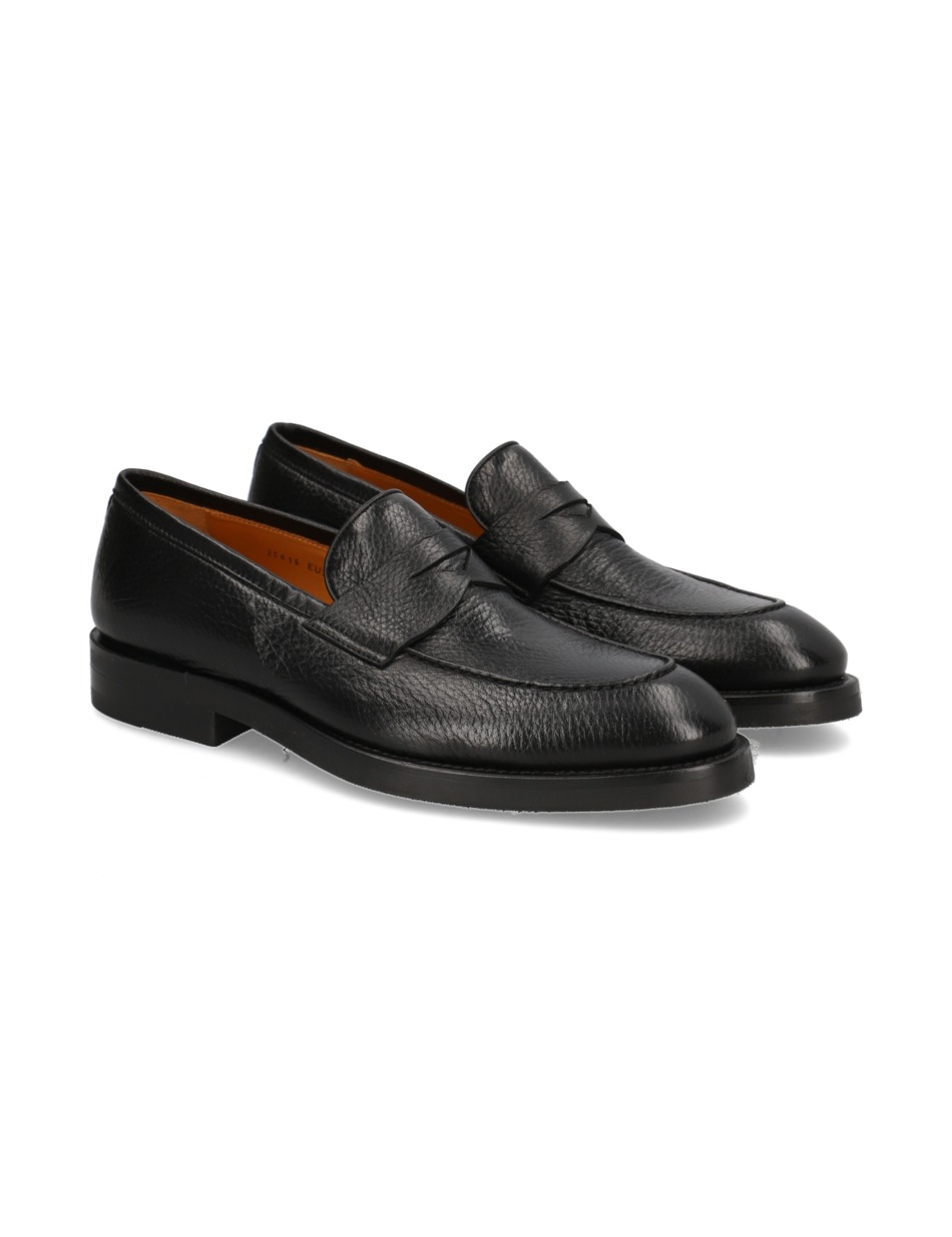 Glattleder Slipper Klassisch