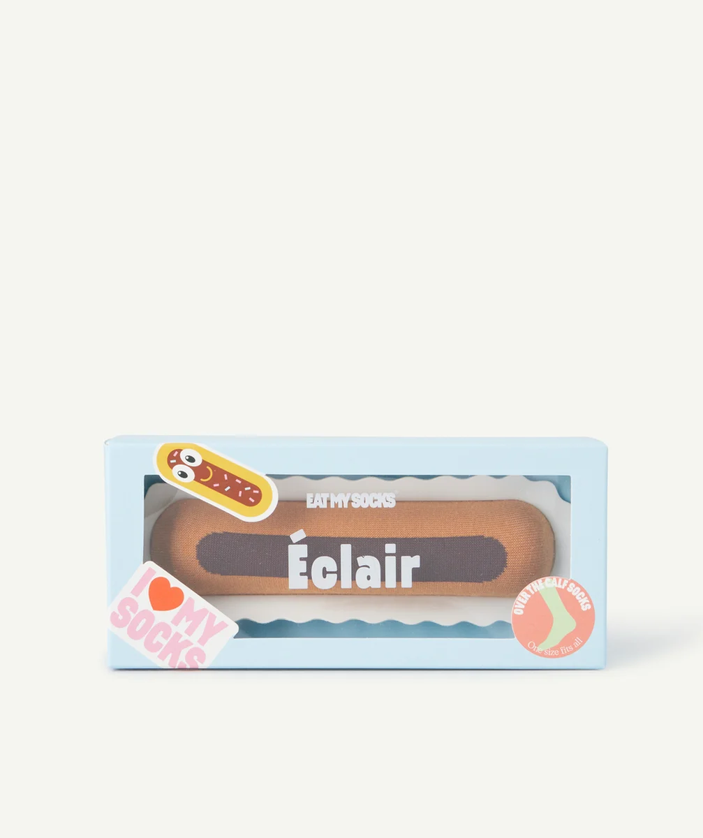 EAT MY SOCKSPAIRE DE CHAUSSETTES ÉCLAIR AU CHOCOLAT