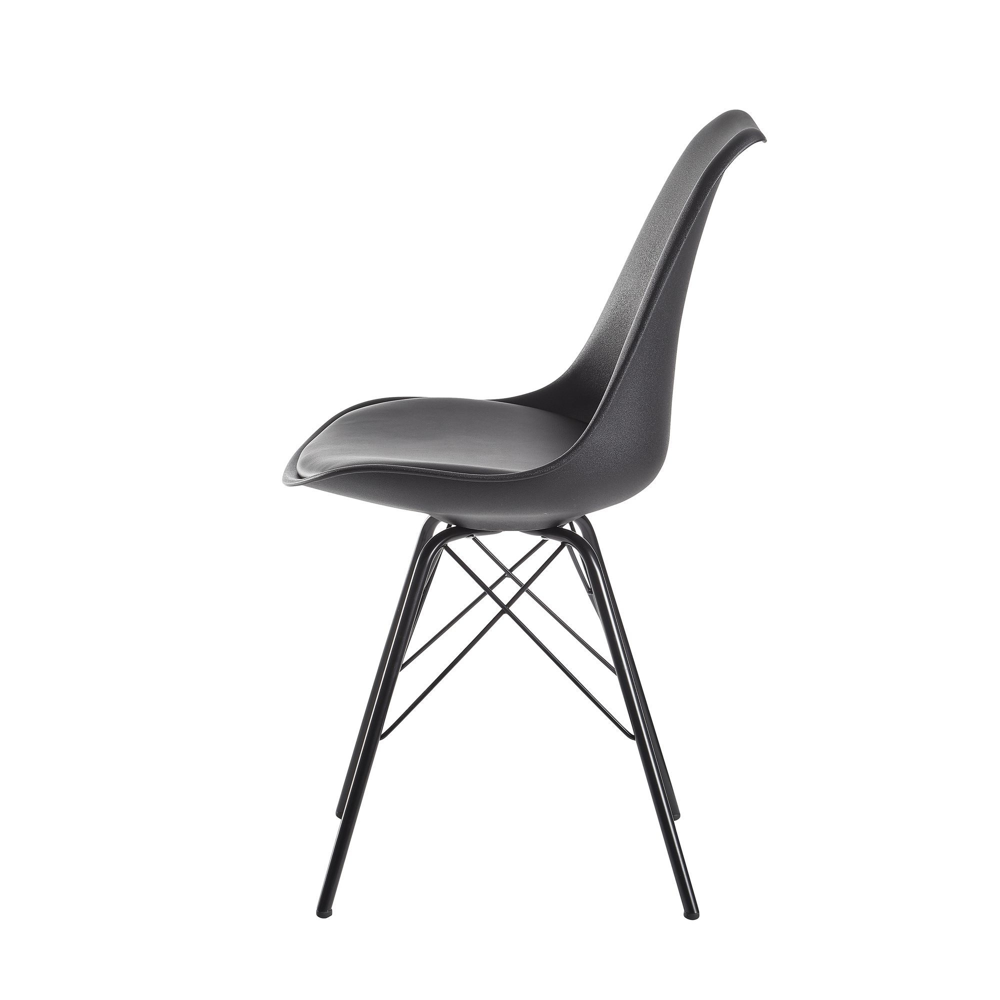 KADIMA DESIGN Skandinavische Esszimmerstühle, 2er Set, Samt oder Kunststoff, verschiedene Farben