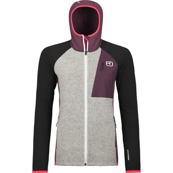 Ortovox GP Classic Knit Hoody Fleecejacke Mountain Rose Damen