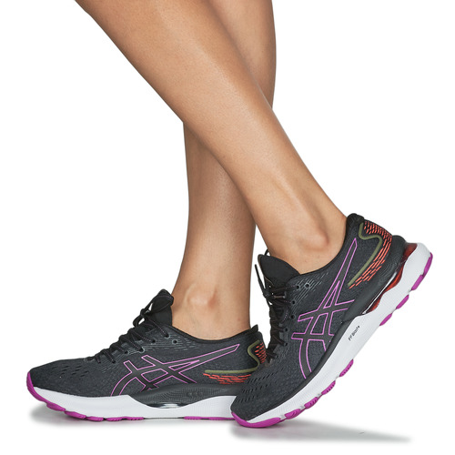 Asics - GEL-NIMBUS 24 - Noir / Violet