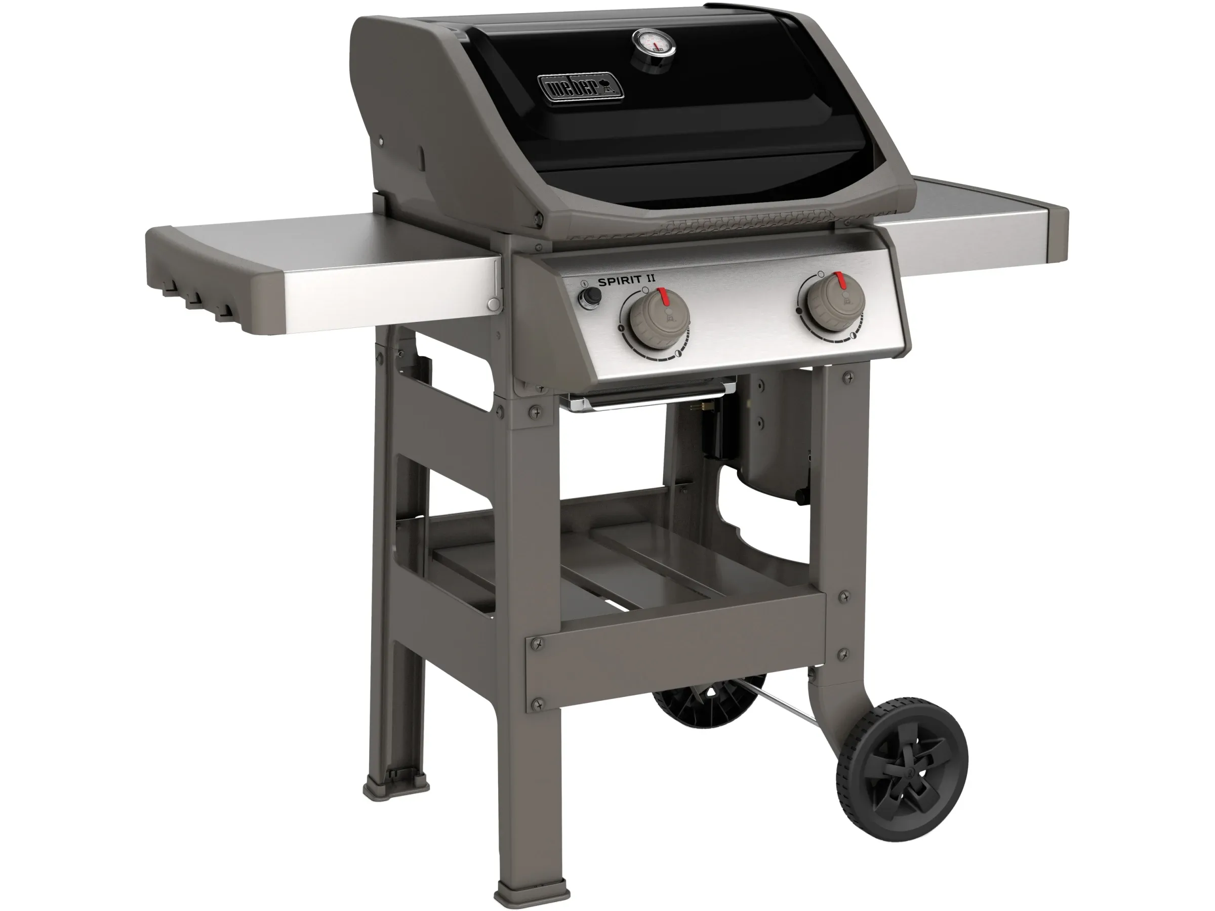 Weber Gasgrill Spirit II E-210 GBS 2 Brenner Aromaschienen Schwarz