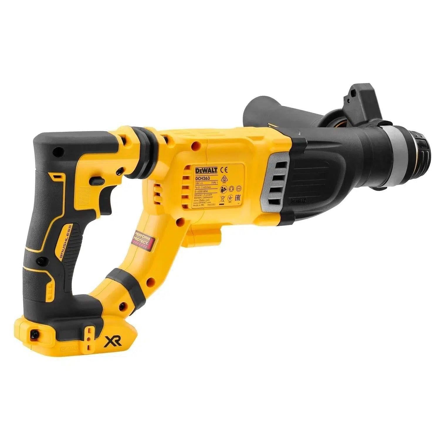 DeWALT DCH263N Accu combihamer SDS-Plus 3,0J 18V XR Basic Body