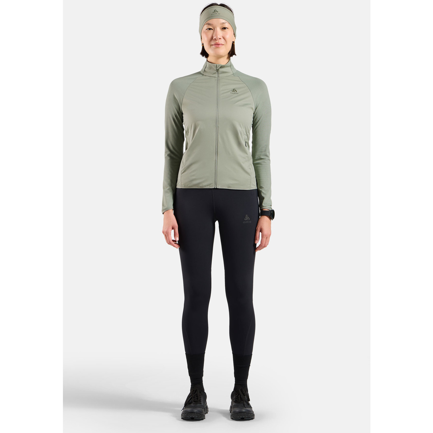 Odlo Zeroweight Warm Hybrid Jack Dames