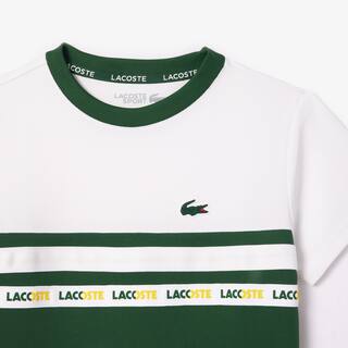 T-shirt Tennis en piqué Ultra-Dry T-Shirts & Chemises - Vert - Lacoste - Garçon