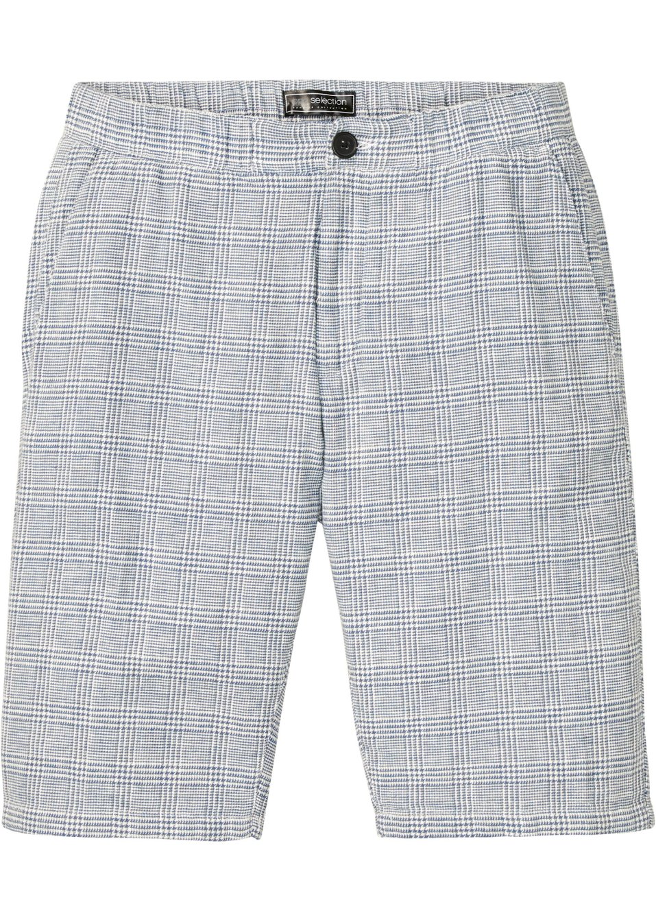 Bermuda chino en lin majoritaire Regular Fit