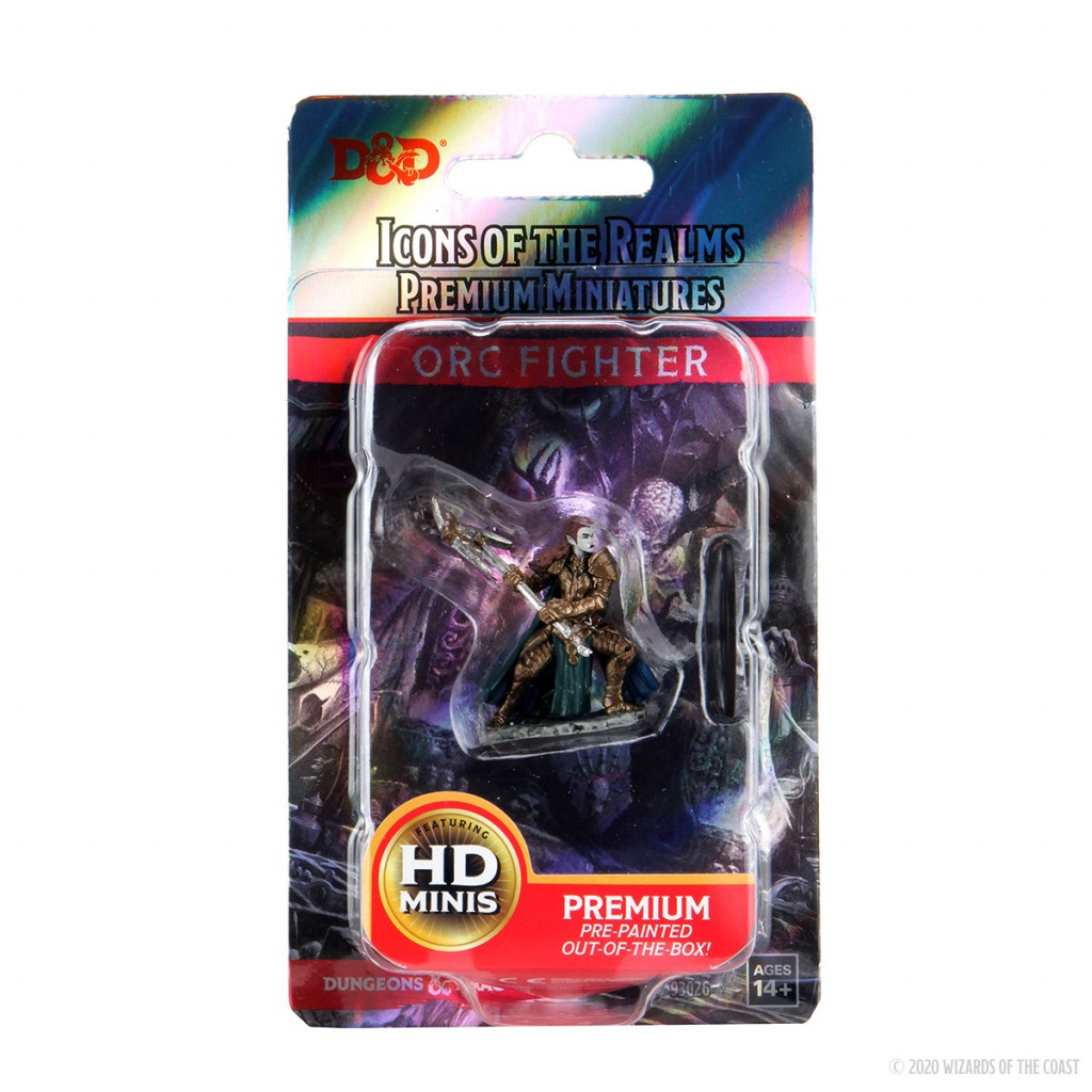 D&D Icons of the Realms Premium Figures - Half-Orc Fighter Female