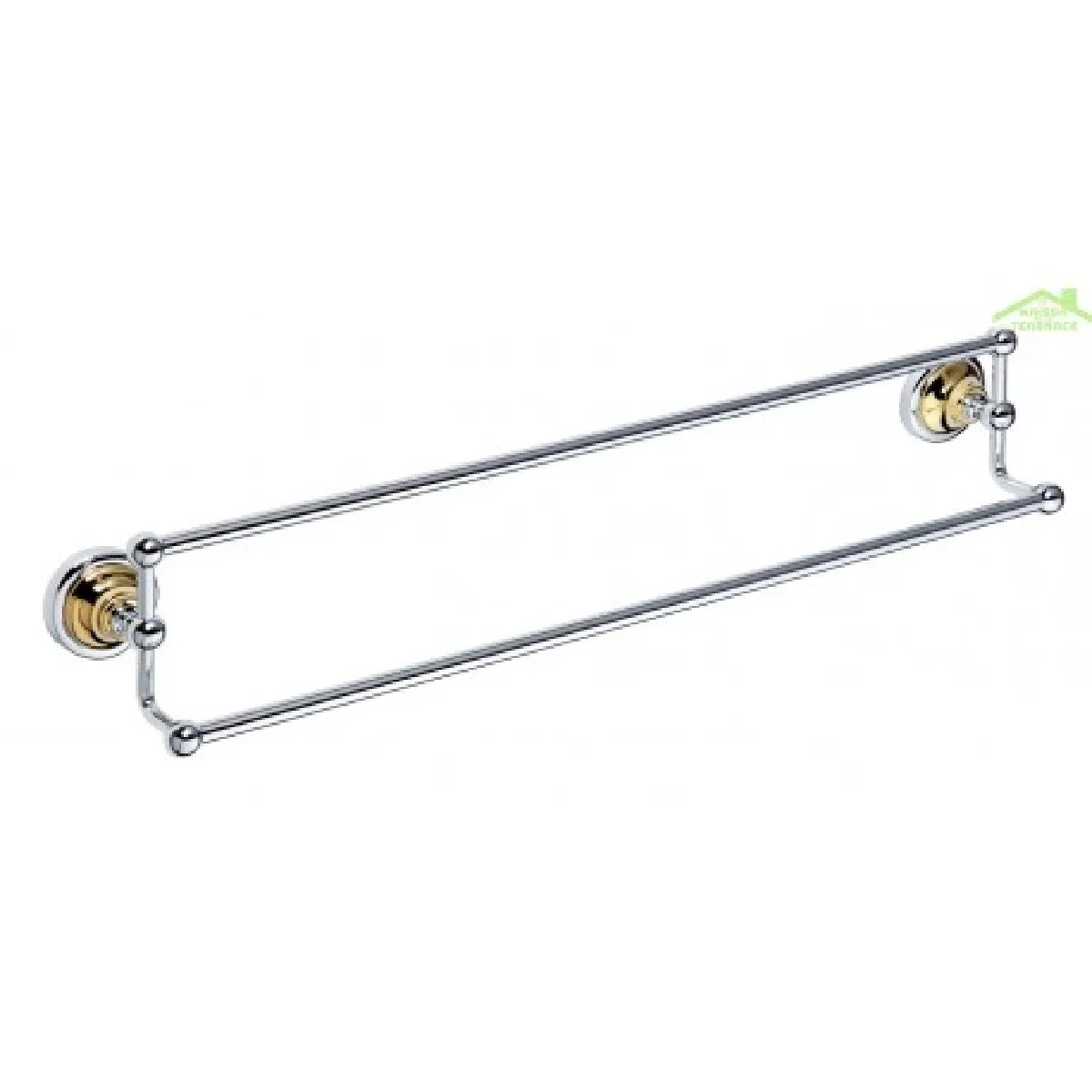 Bemeta - Maison De La Tendance BEMETA Porte-serviettes double RETRO - Chrome-or