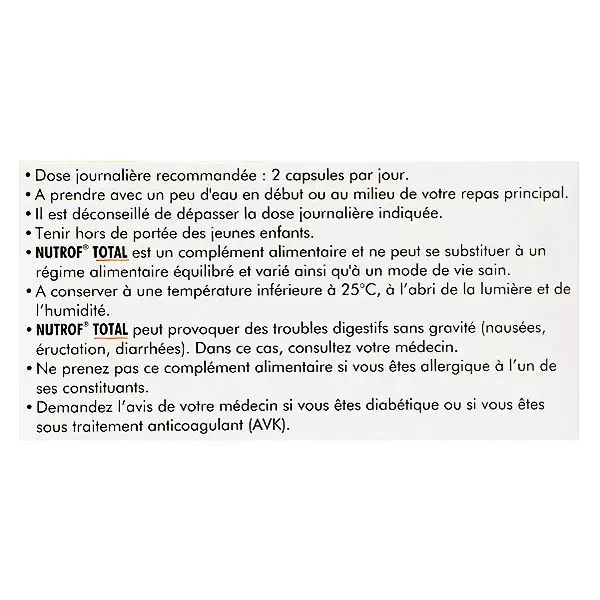 Théa Nutrof Total 180 capsules