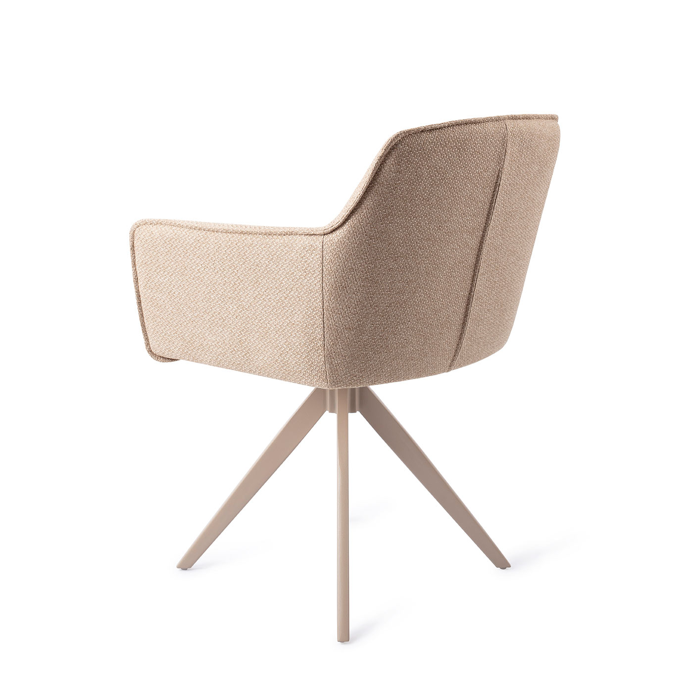 Jesper Home Eetkamerstoel Hofu - Turn Beige Wild Walnut