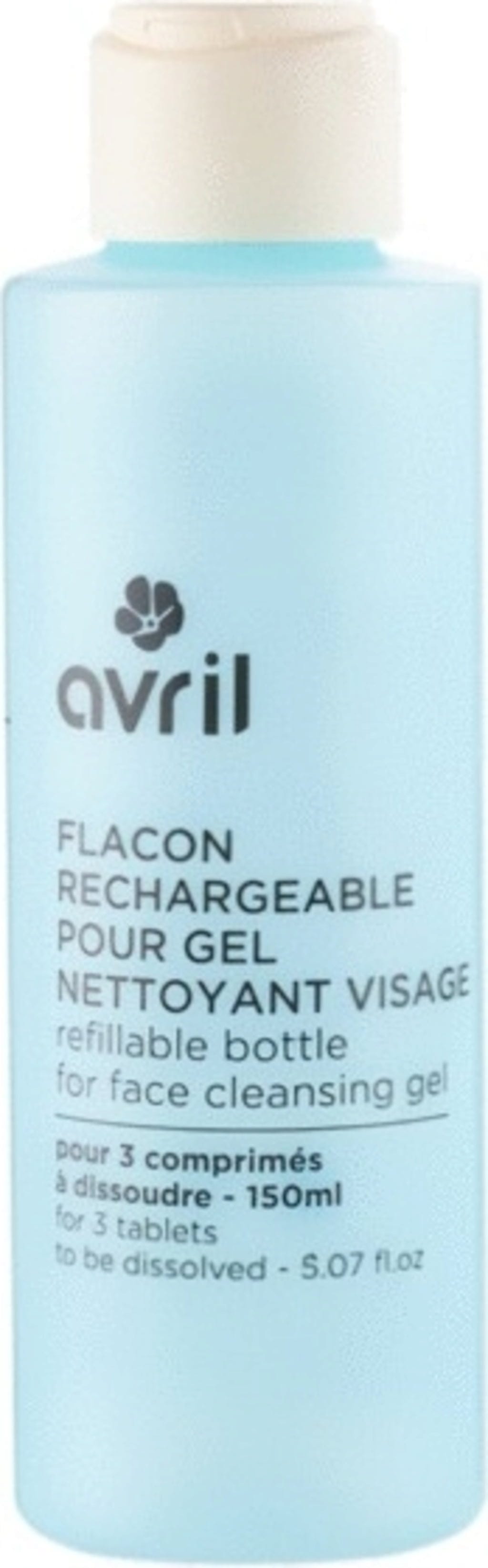 Avril  Refillable Bottle for Face Cleansing Gel, 200 ml