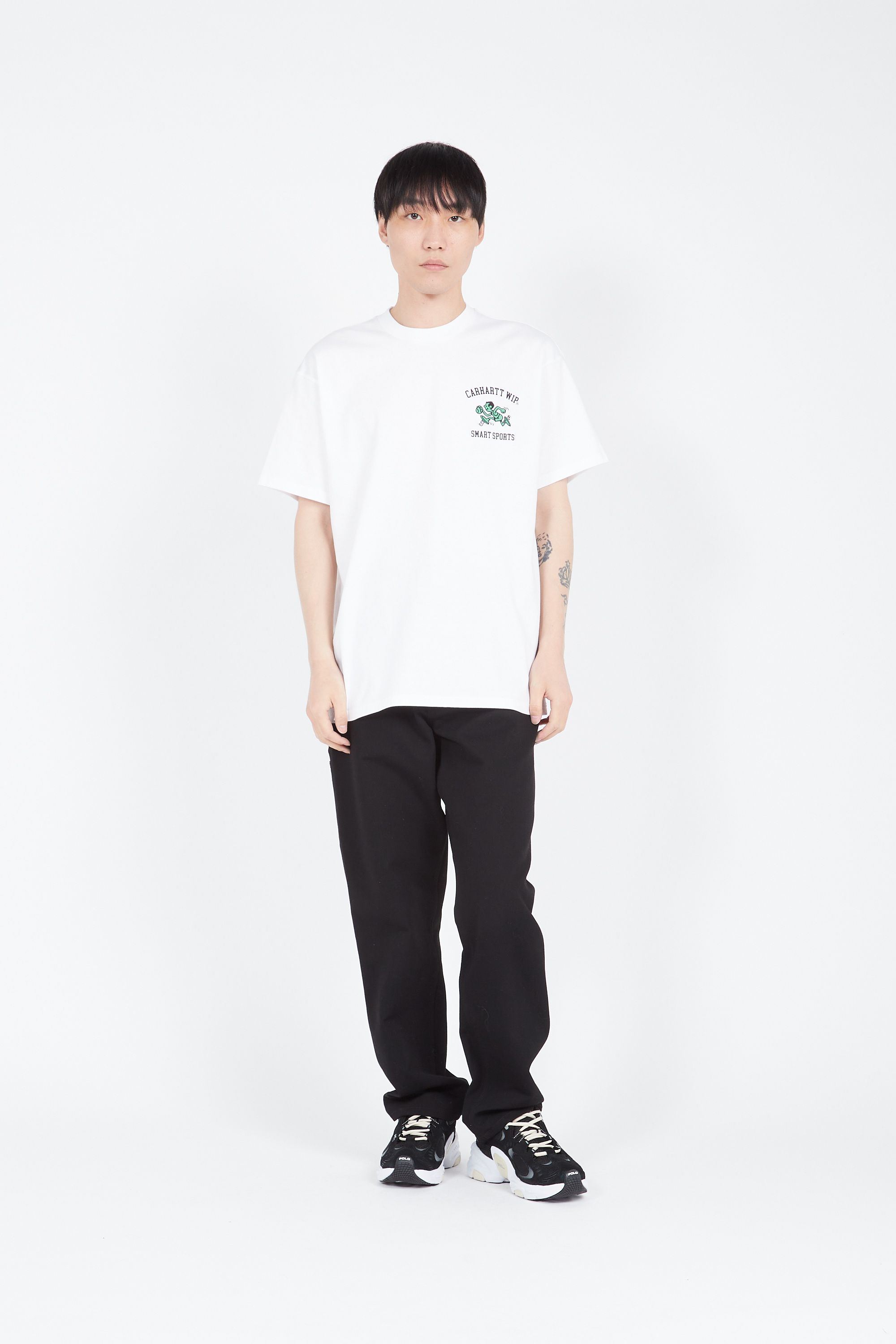 CARHARTT WIP Pantalon Single Knee Noir