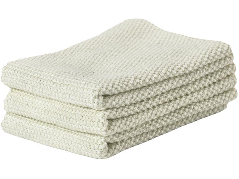 Zone Denmark Abwaschlappen 27 cm x 27 cm, 3 Stück, Biskuit Abwaschtuch
