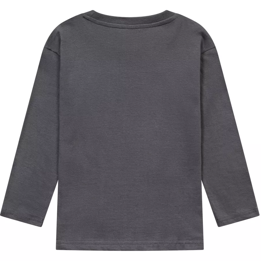MINOTI 3er-Pack Longsleeves GrauSchwarz
